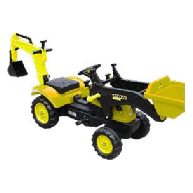 טרקטור כף + מחפרון צהוב OFAN 3008