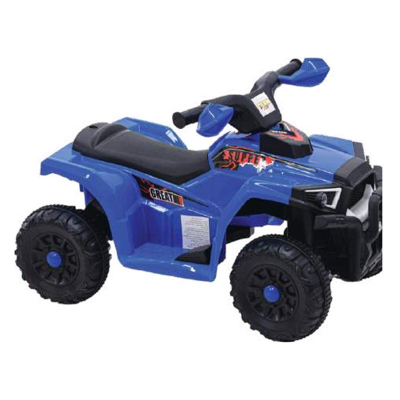 טרקטורון 6V - כחול