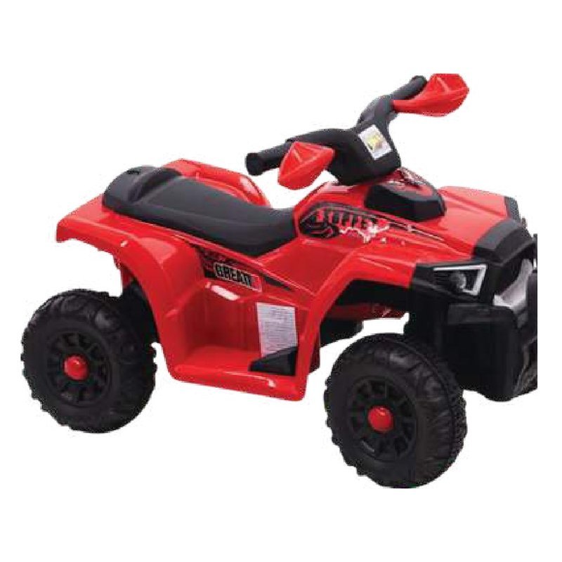 טרקטורון 6V - אדום