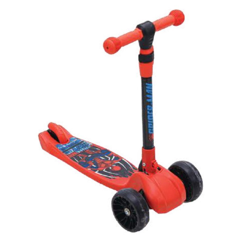 קורקינט 3 גלגלים גדולים ספיידרמן
